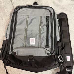 Topo Designs 30 L Global Travel Gray Travel Carry On Backpack School Book Bag